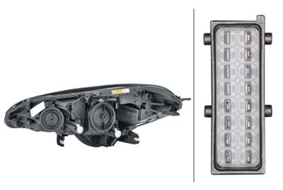 BI-XENON/LED-HEADLIGHT - RIGHT - FOR E.G. OPEL CORSA E (X15)