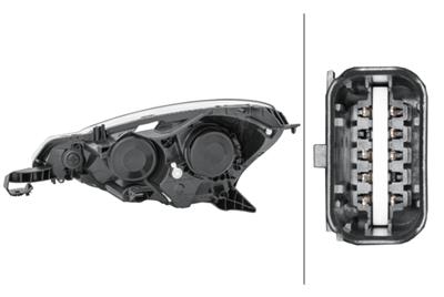 GLUEHLAMPE-HAUPTSCHEINWERFER - RECHTS - FUER U.A. CITROEN C3 II (SC_)