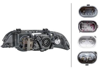 HALOG‘NE/X’NON-PROJECTEUR PRINCIPAL - DROITE - POUR P.E. BMW 5 (E39)