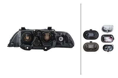 HALOG‘NE/FF/DE-PROJECTEUR PRINCIPAL - DROITE - POUR P.E. BMW 5 (E39)