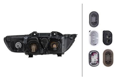 DE/FF/HALOGEN-HAUPTSCHEINWERFER - RECHTS - FœR U.A. BMW 5 (E39)