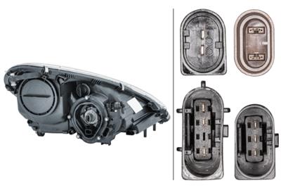 HALOGEN-HAUPTSCHEINWERFER - LINKS - FœR U.A. MERCEDES-BENZ SLK (R171)