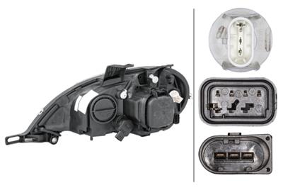 HALOGEN-HAUPTSCHEINWERFER - RECHTS - FœR U.A. MERCEDES-BENZ M-CLASS (W163)