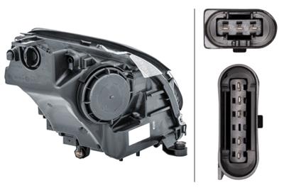 DE/HALOGEN-HAUPTSCHEINWERFER - LINKS - FœR U.A. MERCEDES-BENZ R-CLASS (W251, V25