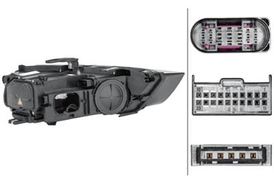 BI-XENON/LED-PROJECTEUR PRINCIPAL - GAUCHE - POUR P.E. AUDI Q3 (8UB, 8UG)