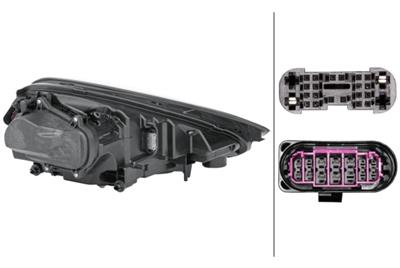 LED-HEADLIGHT - LEFT - FOR E.G. PORSCHE CAYENNE (92A)