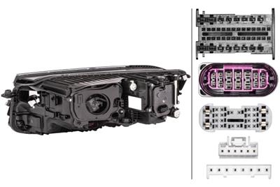 MATRIX-HAUPTSCHEINWERFER - RECHTS - FUER U.A. VW TOUAREG (CR7)