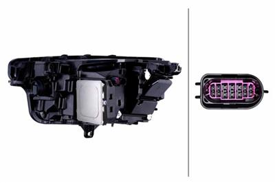 PROIETTORE ANTERIORE MATRIX LED 6 SPIE AUDI A6 E-TRON > 07/2024 CON REGOLAZIONE FARI E COMING HOME RHD DX