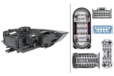 LED-HEADLIGHT - FOR E.G. AUDI Q3 (8UB, 8UG) - ECE - FOR RIGHT-HAND TRAFFIC - LEFT