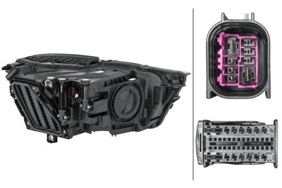 MATRIX-FARO PRINCIPAL - POR EJ. AUDI Q3 (F3B, F3N) - ECE - PARA CIRCULACI÷N POR LA DERECHA - IZQUIERDA