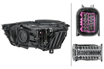 MATRIX-FARO PRINCIPAL - POR EJ. AUDI Q3 (F3B, F3N) - ECE - PARA CIRCULACI÷N POR LA DERECHA - DERECHA