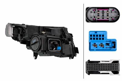 PROIETTORE ANTERIORE LED 6 SPIE MERCEDES-BENZ EQC (N293) > 05/2019 < 07/2023 RHD SX