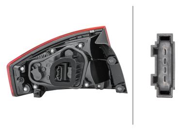 REARLIGHT - BULB - OUTER SECTION - RIGHT - FOR E.G. SEAT TOLEDO IV (KG3)