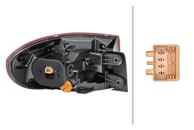 REARLIGHT - LED - OUTER SECTION/UPPER SECTION - RIGHT - FOR E.G. VW TIGUAN (5N_)
