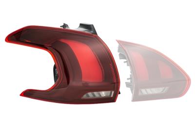 FANALE LED SX SEZ.EST PEUGEOT 2008 05/16->