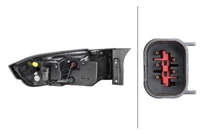 REARLIGHT - HYBRID - RIGHT - FOR E.G. RANGE ROVER EVOQUE (L538)