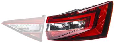 REARLIGHT - LED - OUTER SECTION - RIGHT - FOR E.G. SKODA SUPERB III ESTATE (3V5)