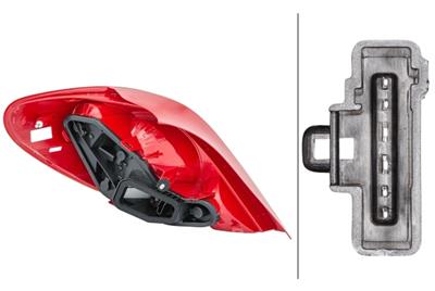 FEU ARRI•RE - ILLUMINATION - DROITE - POUR P.E. PEUGEOT 207/207+ (WA_, WC_)