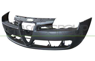 FRONT BUMPER-PRIMED-WITH CUTTING MARKS FOR PDC