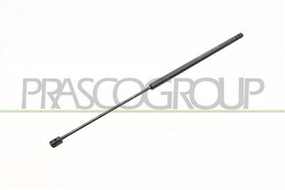 AMORTIGUADOR DE CAPO DERECHO/IZQUIERDO - 250 N - L 600 mm - C 260 mm - Ø 18 mm - Ø 8 mm MOD. SEDAN/FAMILIAR