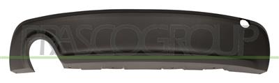 REAR BUMPER SPOILER-BLACK-WITH SINGLE EXHAUST HOLE ON LEFT SIDE MOD. 1,4 PETROL/1,6 DIESEL