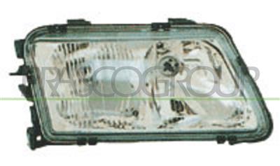 PROIETTORE DESTRO H4+H7-MANUALE/ELETTRICO-CON FENDINEBBIA MOD. 96 > 00