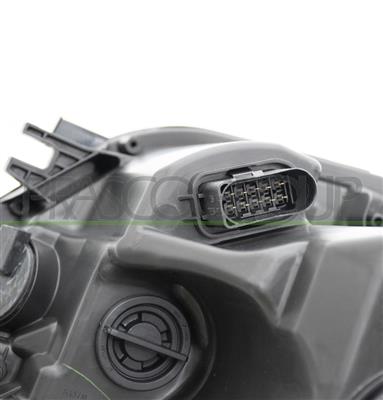 SCHEINWERFER LINKS H7+H15-MIT LWR-MIT MOTOR-MIT TAGFAHRLICHT