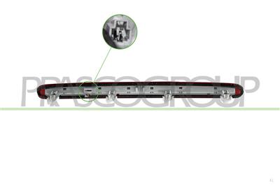 DRITTES STOPLICHT-NUR FUER FAHRZEUGE OHNE SPOILER-LED MOD. 3/5 TUERIG