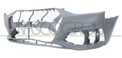 FRONT BUMPER-PRIMED-WITH CUTTING MARKS FOR PDC, PARK ASSIST AND HEADLAMP WASHERS