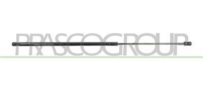 RIGHT BONNET GAS SPRING - 210 N - L 740 mm - S 280 mm - Ø 18 mm - Ø 8 mm