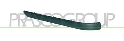 REAR BUMPER MOLDING LEFT-BLACK-TEXTURED FINISH