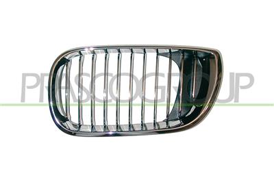 RADIATOR GRILLE LEFT-CHROME-CHROME-BLACK