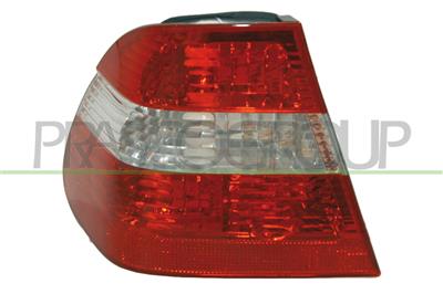 FEU D'AILE ARRIERE GAUCHE SANS PORTE LAMPE BLANC/ROUGE MOD. 4 PORTES