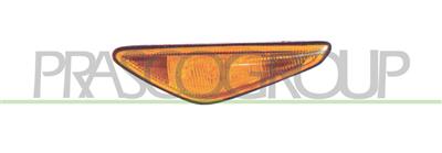 FEU D'AILE GAUCHE ORANGE-AVEC PORTE LAMPE