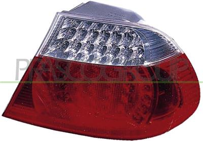 FEU D'AILE ARRIERE GAUCHE SANS PORTE LAMPE ROUGE/BLANC-LED