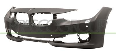PARAURTI ANTERIORE-CON PRIMER-CON FORI PDC+SUPPORTI-CON FORI LAVAFARI-CON FORI PARK ASSIST MOD. MODERN LUXURY MOD. SPORT