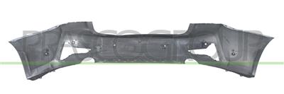 PARAURTI POSTERIORE-CON PRIMER-CON TAPPO COPRI GANCIO TRAINO-CON FORI PDC E FORI PARK ASSIST+SUPPORTI MOD. 4 PORTE MOD. SPORTLINE