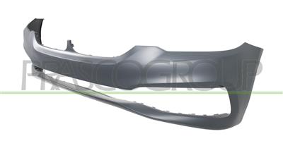 FRONT BUMPER-PRIMED-WITH CUTTING MARKS FOR PDC, PARK ASSIST AND HEADLAMP WASHERS