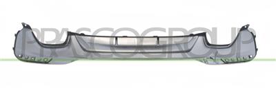 SPOILER PARACHOQUES TRASERO-NEGRO BRILLANTE CON TAPAGANCHO MOD. 530I-540I