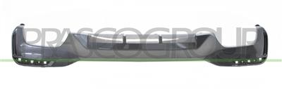 SPOILER PARACHOQUES TRASERO-NEGRO BRILLANTE CON TAPAGANCHO MOD. 550I