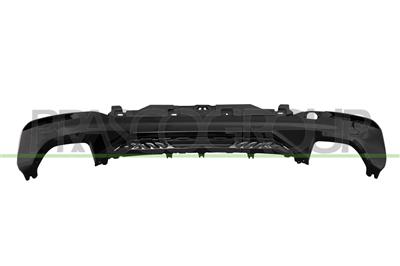 SPOILER PARACHOQUES TRASERO-NEGRO BRILLANTE CON TAPAGANCHO MOD. 520/540 M PERFORMANCE