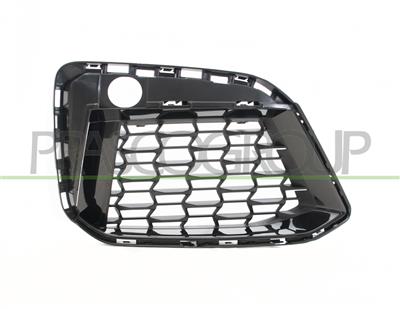 REJILLA DERECHA PARACHOQUES-COMPLETA-NEGRO BRILLANTE
