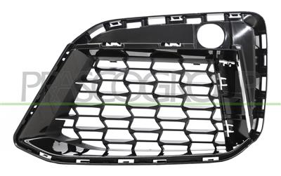 REJILLA IZQUIERDA PARACHOQUES-NEGRO BRILLANTE MOD. M550