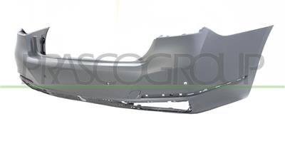 REAR BUMPER-PRIMED-WITH PDC+SENSOR HOLDERS-WITH SENSOR CUTTING MARKS FOR PARK ASSIST