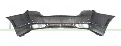 REAR BUMPER-PRIMED-WITH PDC+SENSOR HOLDERS-WITH SENSOR CUTTING MARKS FOR PARK ASSIST