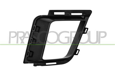 FRONT BUMPER GRILLE-CENTRE-RIGHT SIDE-BLACK-GLOSSY