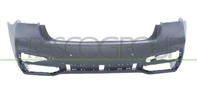 REAR BUMPER-PRIMED-WITH PDC CUTTING MARKS PDC AND PARK ASSIST