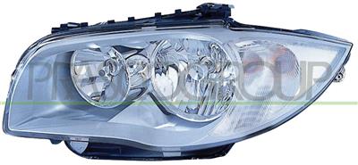 OPTICA IZQUIERDA H7+H7 ELECTRICA-SIN MOTOR
