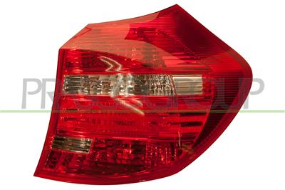 FEU D'AILE ARRIERE DROIT SANS PORTE LAMPE MOD. BLANC/ROUGE