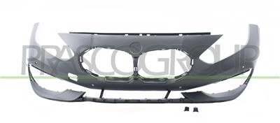 FRONT BUMPER PRIMED-WITH PDC+SENSOR HOLDERS-WITH CUTTING MARKS FOR PARK ASSIST